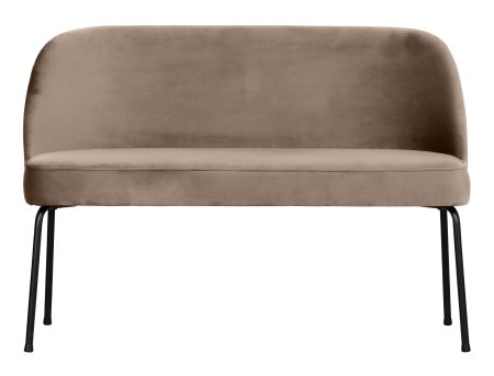 BePureHome Eetkamerbank 'Vogue' Velvet, kleur Khaki