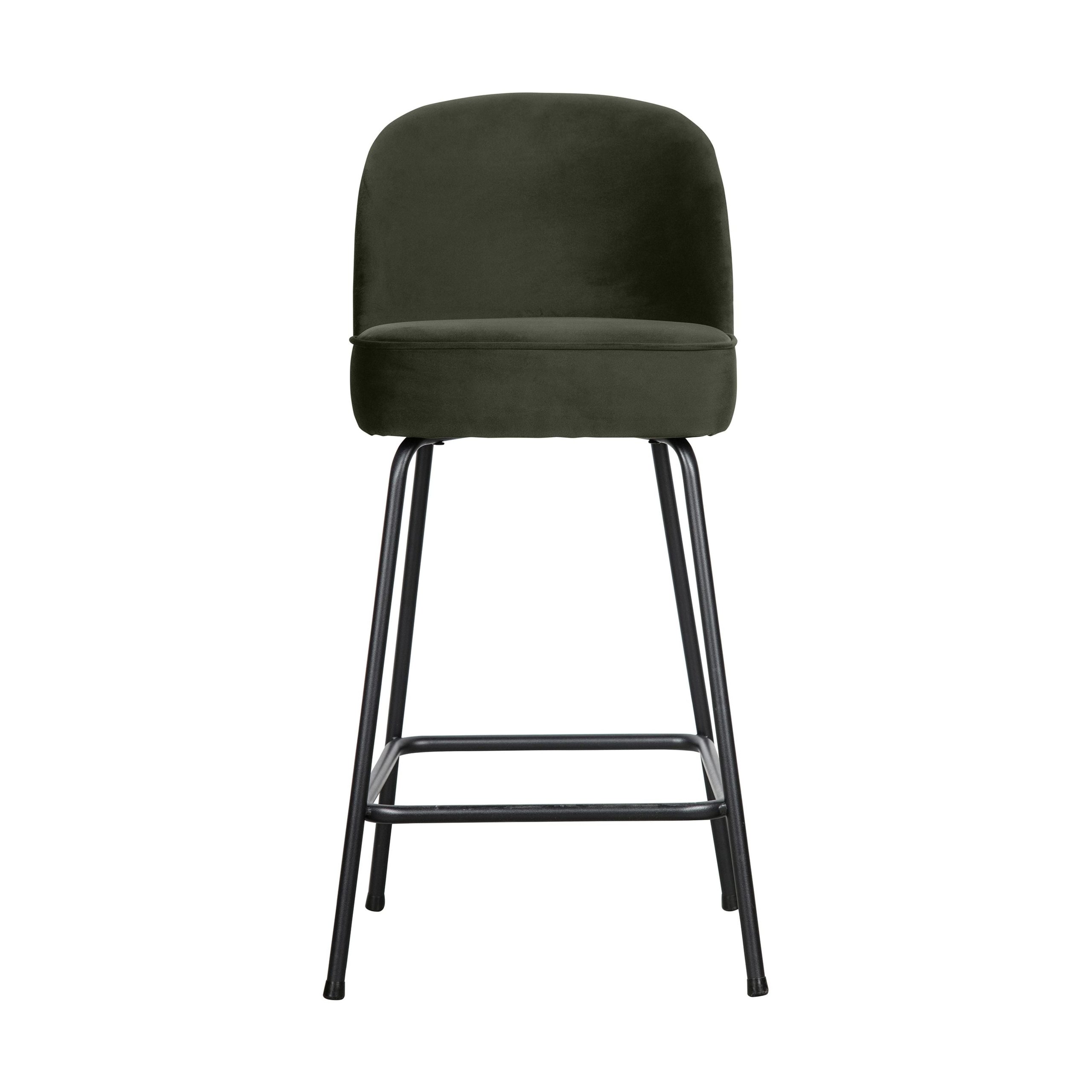 BePureHome Vogue barkruk H65 dark green