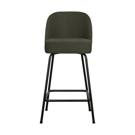 BePureHome Vogue barkruk H65 geweven warm groen