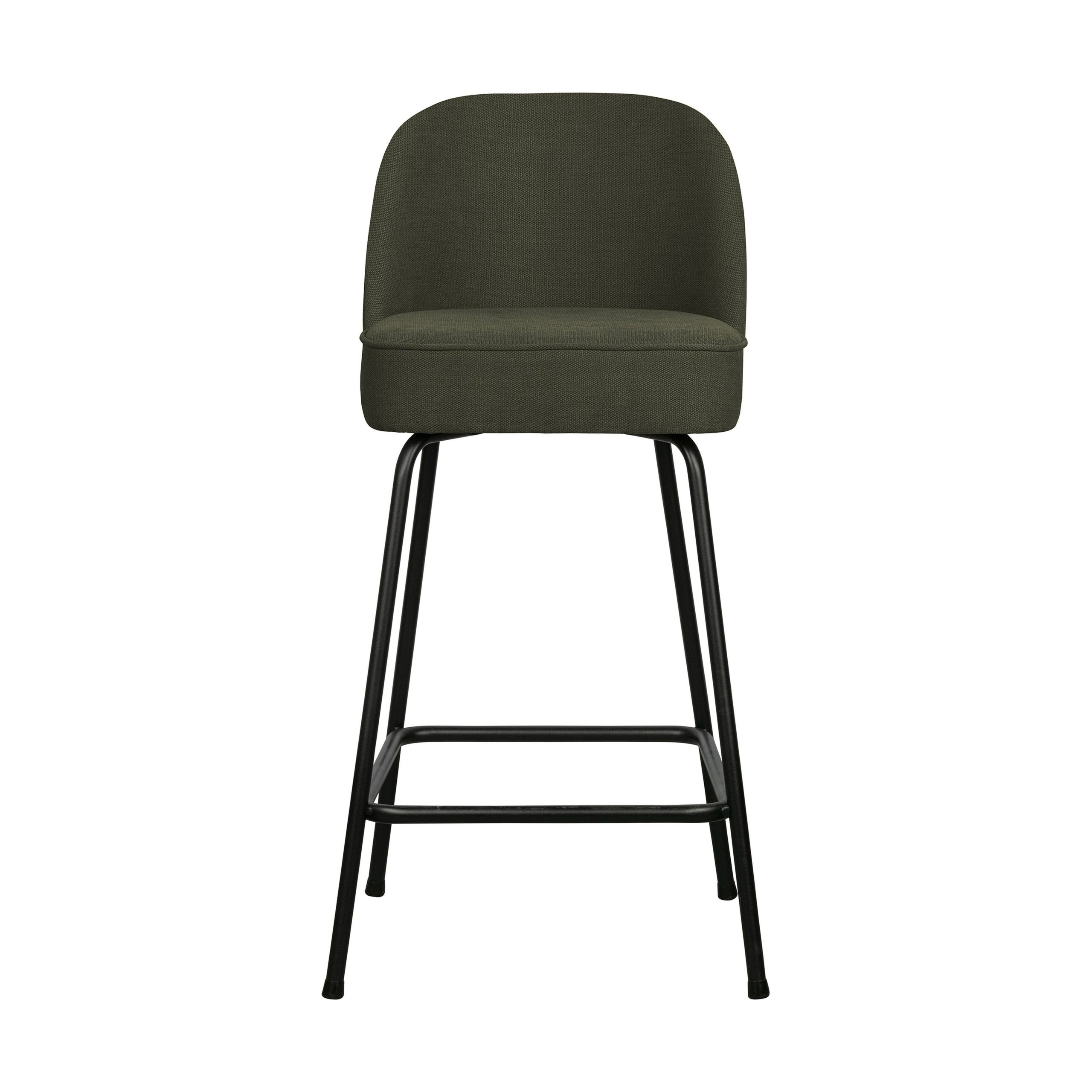 BePureHome Vogue barkruk H65 geweven warm groen