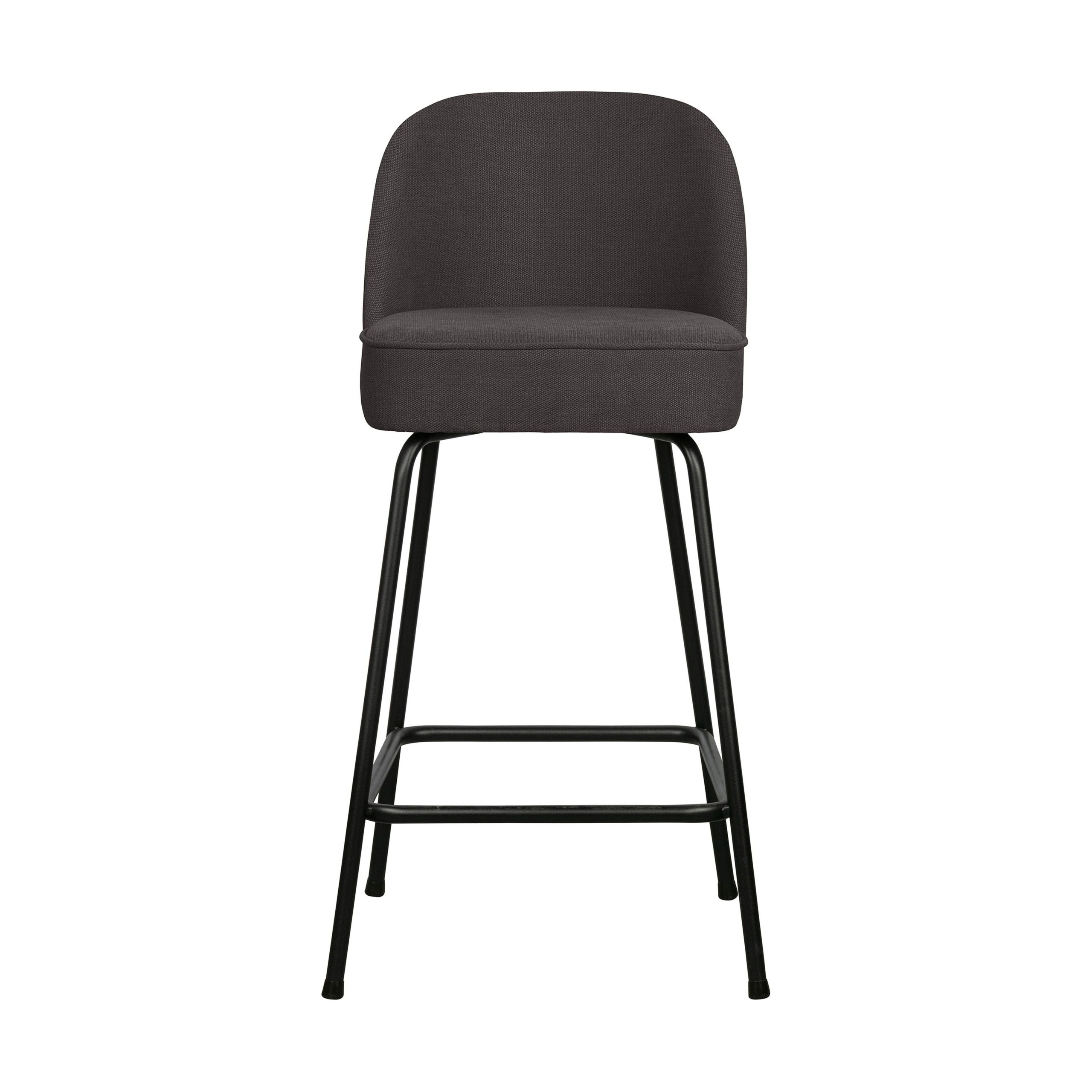 BePureHome Vogue barkruk H65 geweven donkergrijs