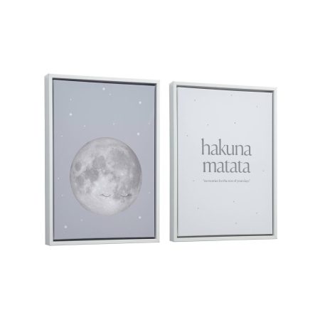 Kave Home Lijst met poster 'Ludmila', 42 x 30cm