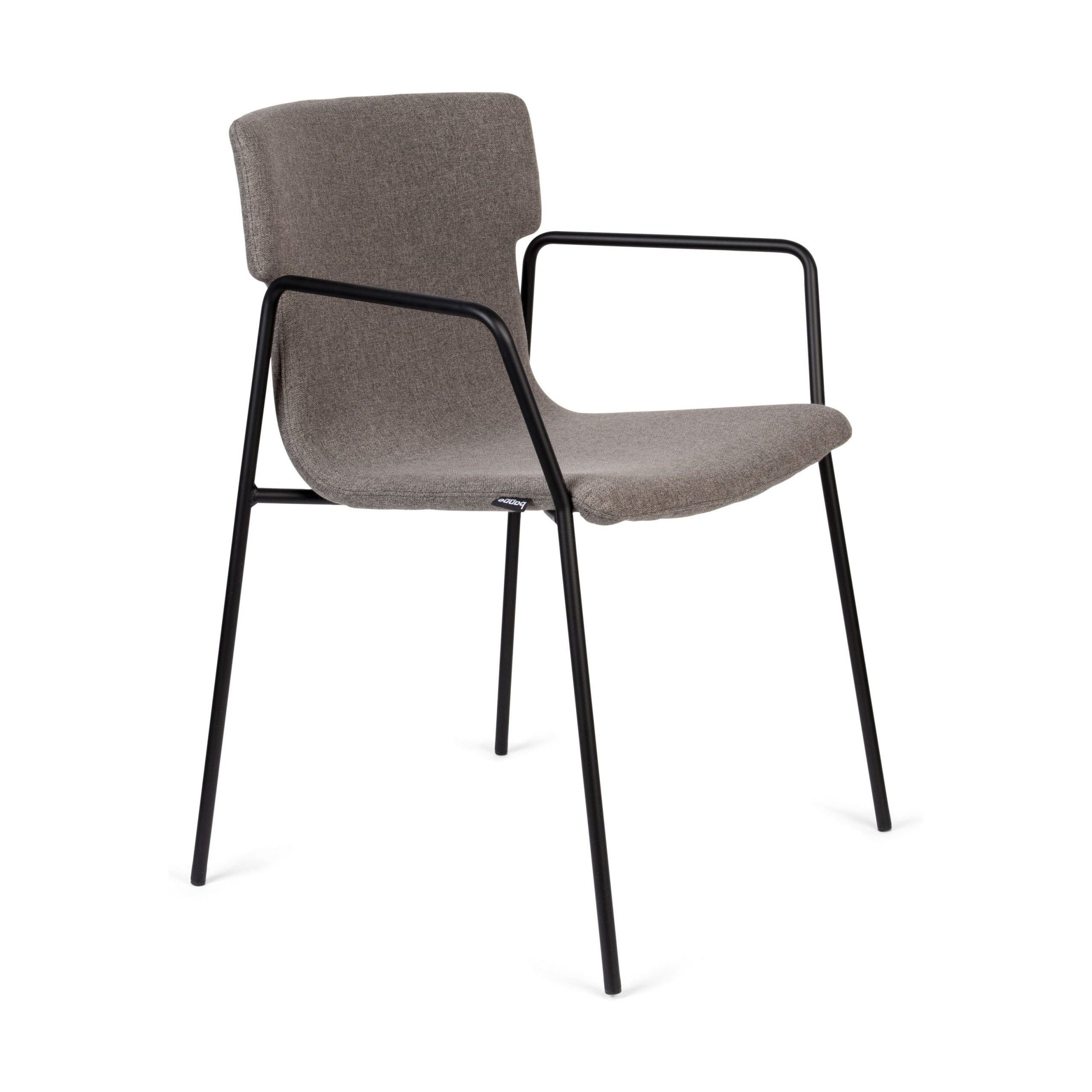 Banne Back-up eetkamerstoel met arm taupe