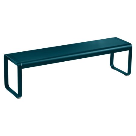 Fermob Bellevie bench tuinbank Acapulco blue