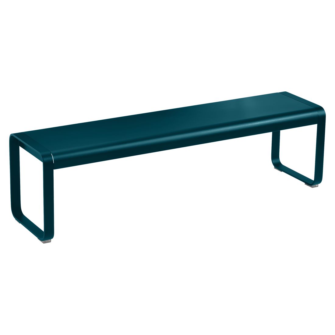 Fermob Bellevie bench tuinbank Acapulco blue