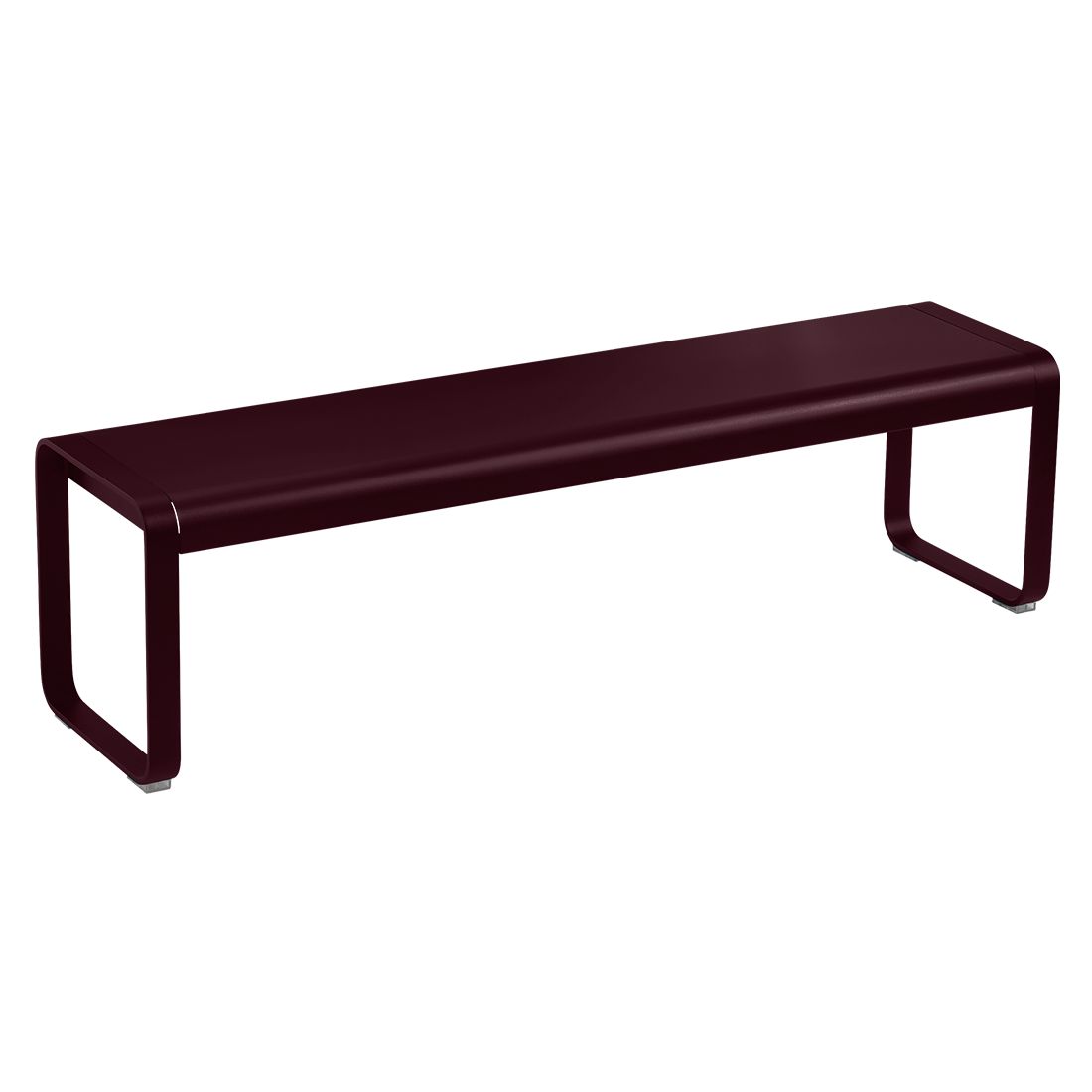 Fermob Bellevie bench tuinbank Black cherry