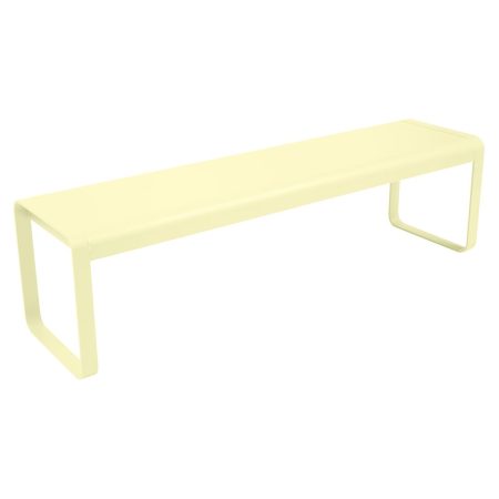 Fermob Bellevie bench tuinbank Frosted lemon