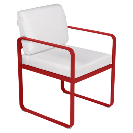 Fermob Bellevie dining armchair tuinstoel Poppy - Off-White