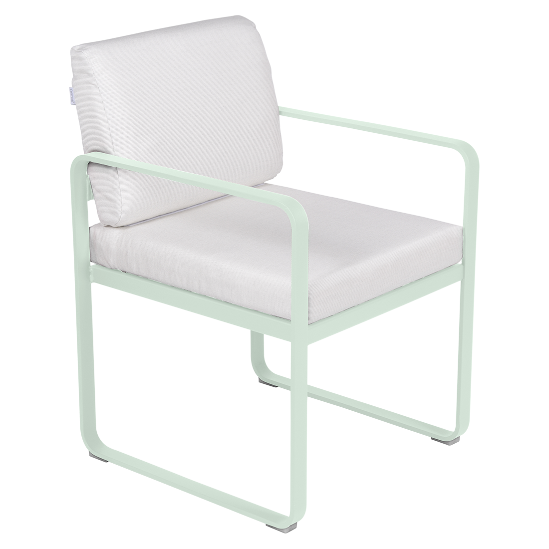 Fermob Bellevie dining armchair tuinstoel Ice mint - Off-White