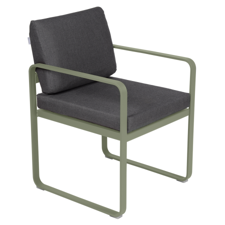 Fermob Bellevie dining armchair tuinstoel Cactus - Graphite