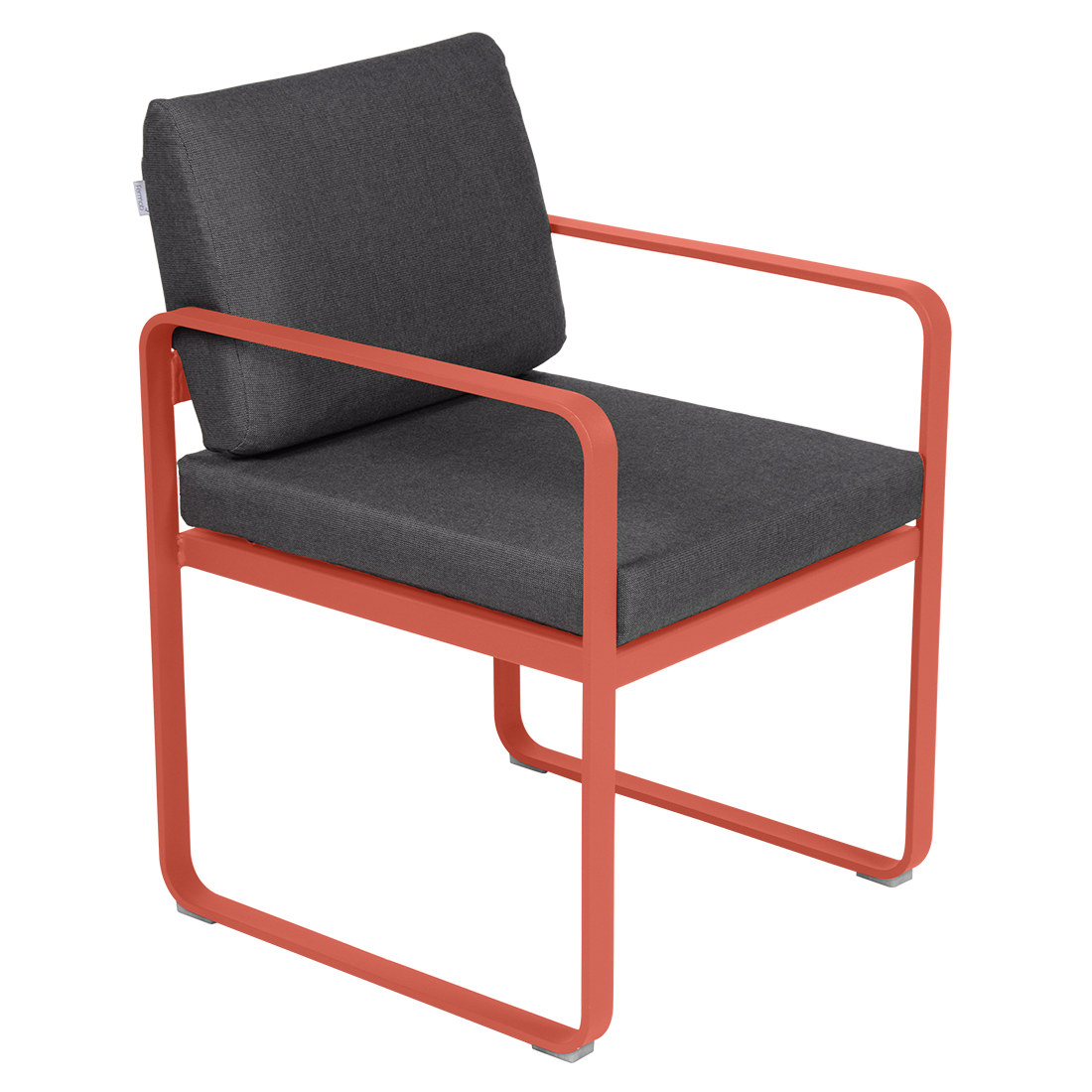 Fermob Bellevie dining armchair tuinstoel Capucine - Graphite
