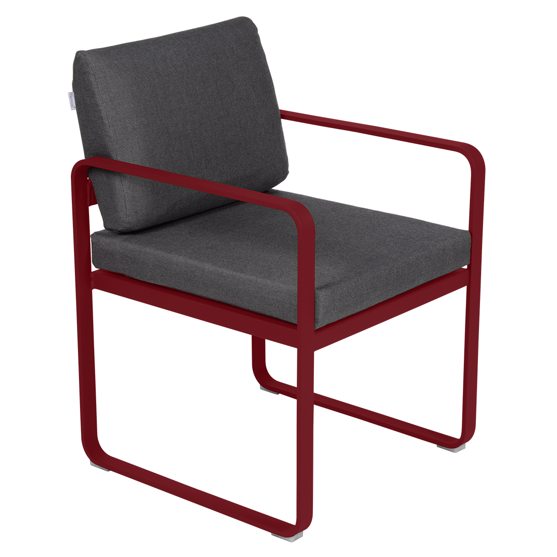 Fermob Bellevie dining armchair tuinstoel Chili - Graphite