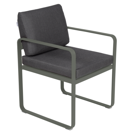 Fermob Bellevie dining armchair tuinstoel Rosemary - Graphite