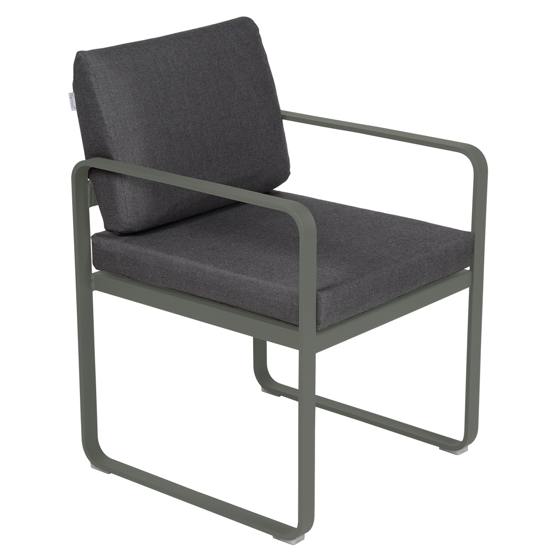 Fermob Bellevie dining armchair tuinstoel Rosemary - Graphite