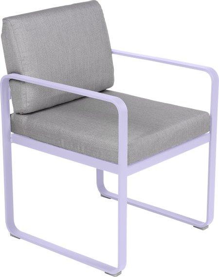 Fermob Bellevie dining armchair tuinstoel Marshmallow - Flannel