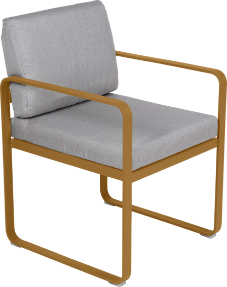 Fermob Bellevie dining armchair tuinstoel Gingerbread - Flannel