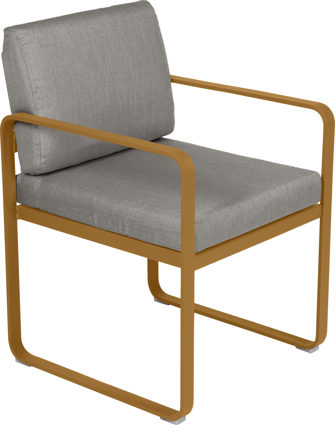 Fermob Bellevie dining armchair tuinstoel Gingerbread - Grey taupe
