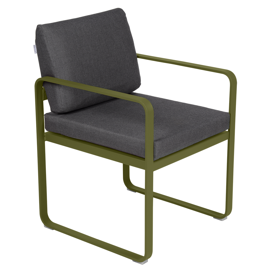 Fermob Bellevie dining armchair tuinstoel Pesto - Graphite
