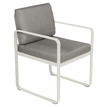 Fermob Bellevie dining armchair tuinstoel Clay grey - Grey taupe