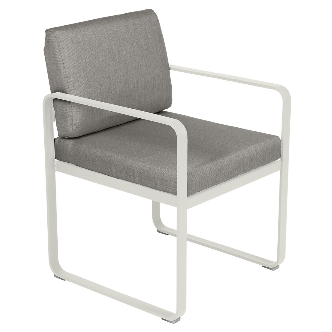 Fermob Bellevie dining armchair tuinstoel Clay grey - Grey taupe