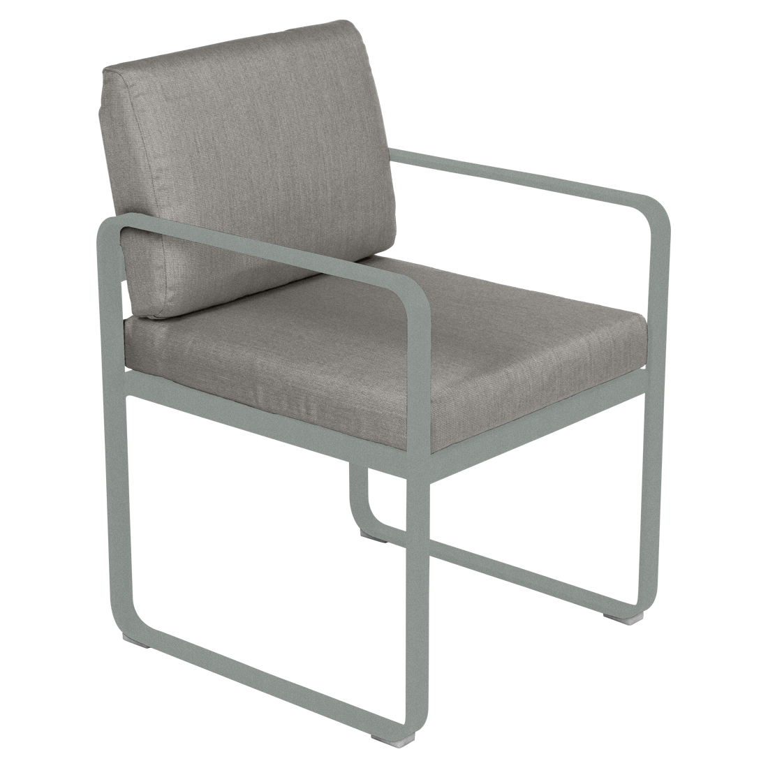 Fermob Bellevie dining armchair tuinstoel Lapilli grey - Grey Taupe