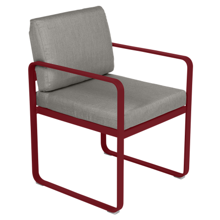 Fermob Bellevie dining armchair tuinstoel Chili - Grey taupe
