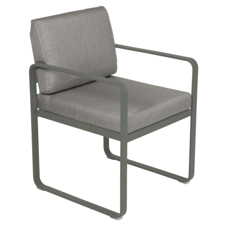 Fermob Bellevie dining armchair tuinstoel Rosemary - Grey taupe
