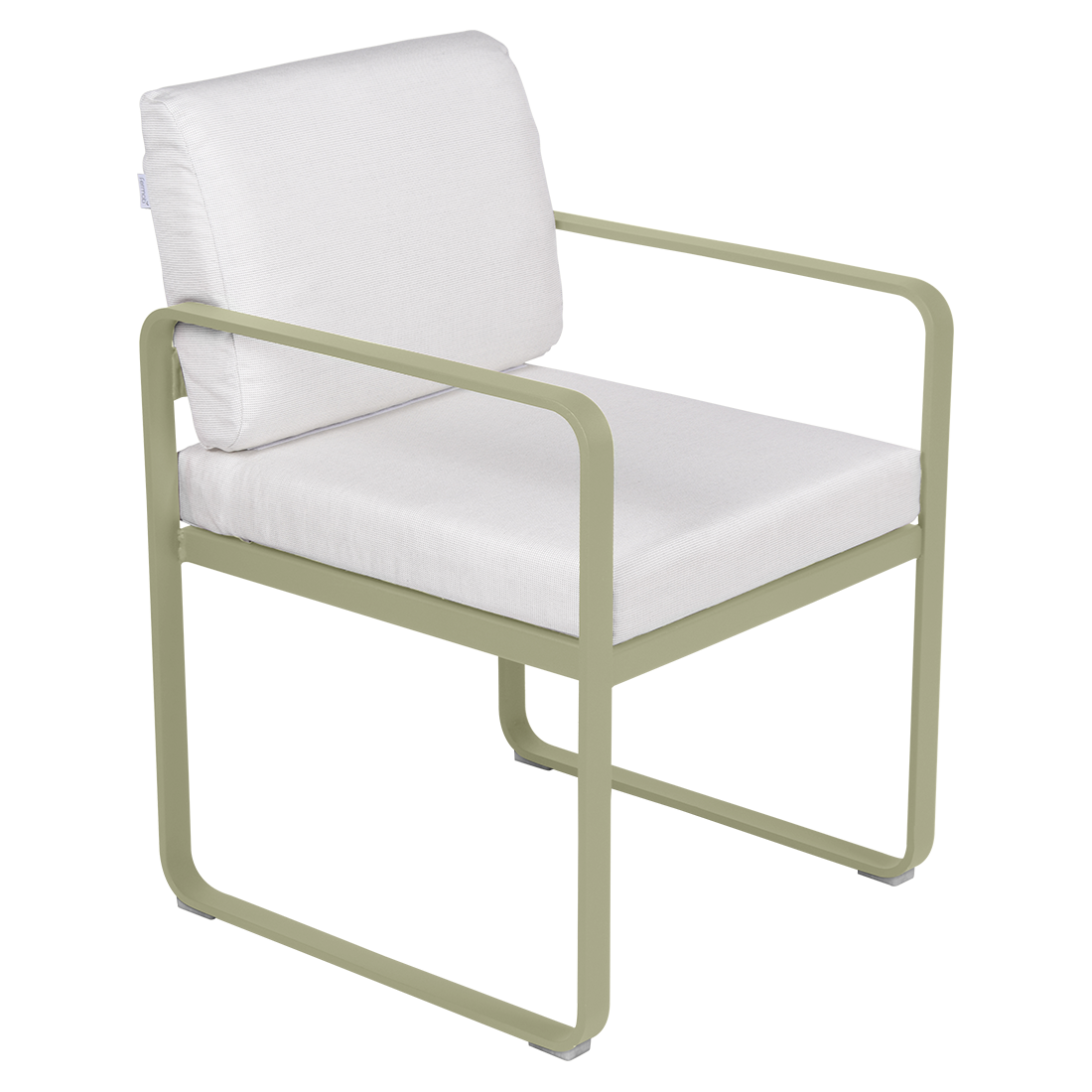 Fermob Bellevie dining armchair tuinstoel Willow green - Off-White