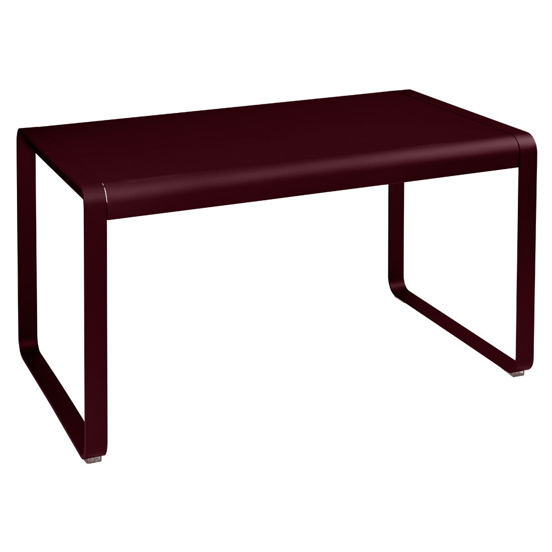 Fermob Bellevie tuintafel 140x80 cm Black cherry