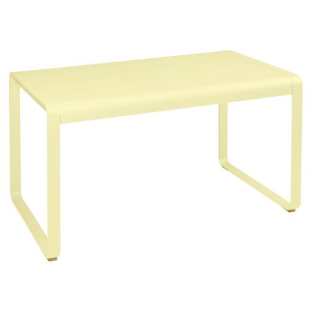 Fermob Bellevie tuintafel 140x80 cm Frosted lemon