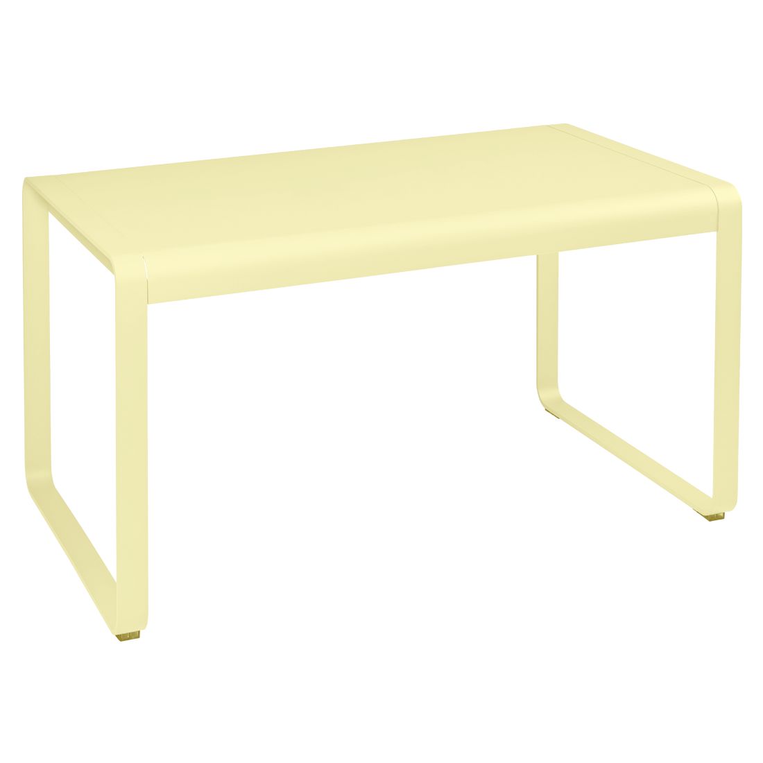 Fermob Bellevie tuintafel 140x80 cm Frosted lemon