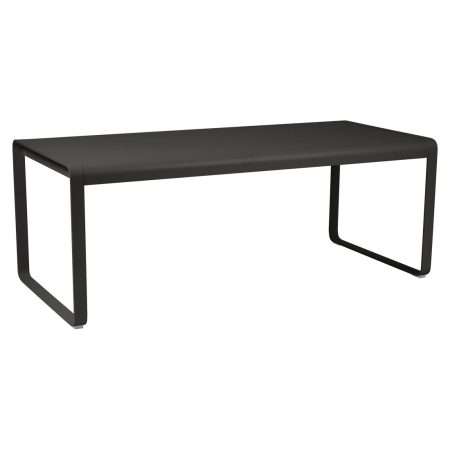 Fermob Bellevie tuintafel 196x90 cm Liquorice