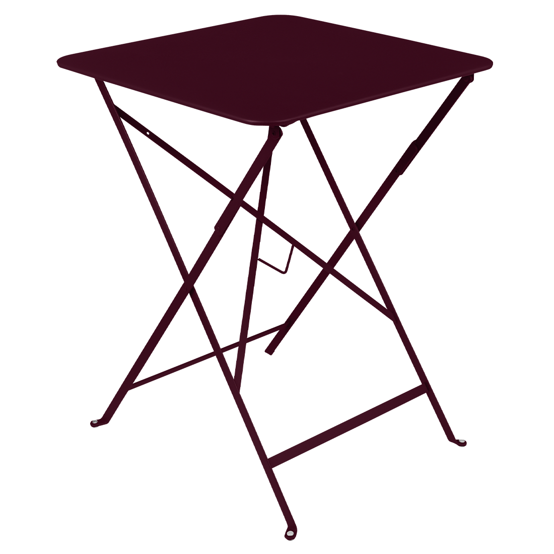 Fermob Bistro tuintafel 57 x 57 cm Black cherry
