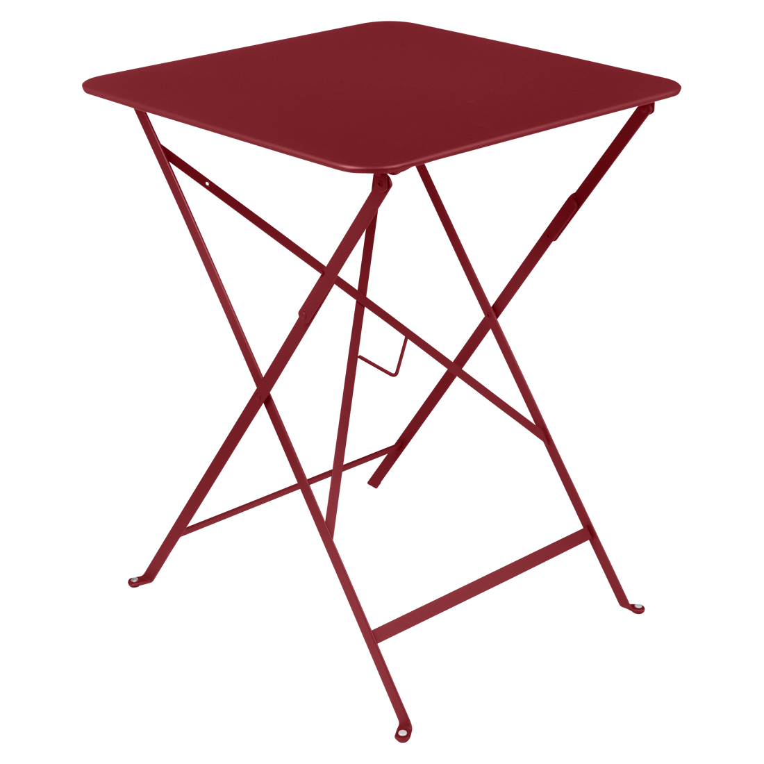 Fermob Bistro tuintafel 57 x 57 cm Chili