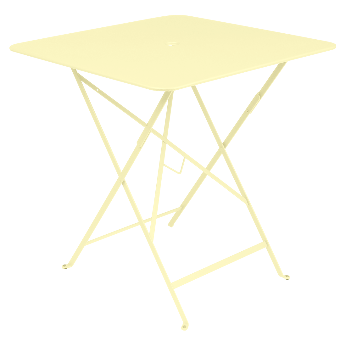 Fermob Bistro tuintafel 71 x 71 cm Frosted lemon