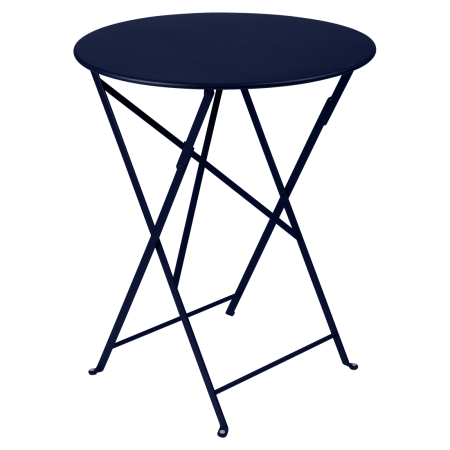 Fermob Bistro tuintafel Ø 60 cm Deep blue