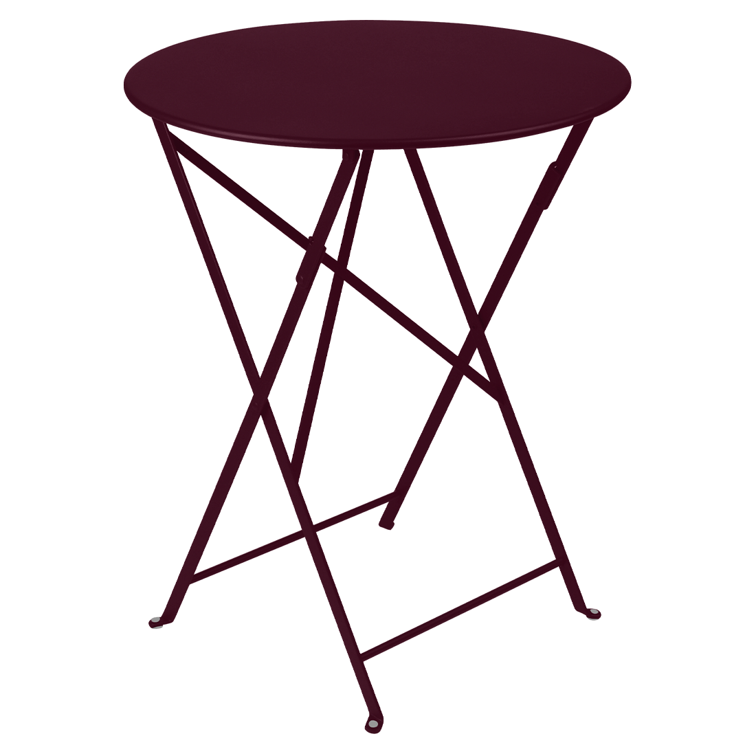 Fermob Bistro tuintafel Ø 60 cm Black cherry