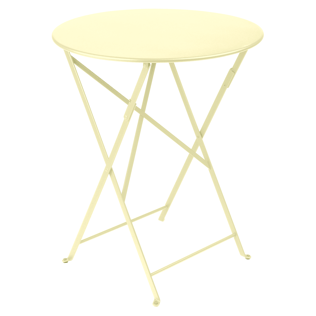 Fermob Bistro tuintafel Ø 60 cm Frosted lemon