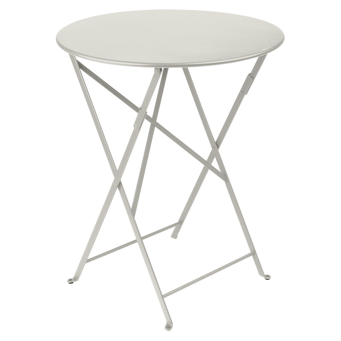 Fermob Bistro tuintafel Ø 60 cm Clay grey