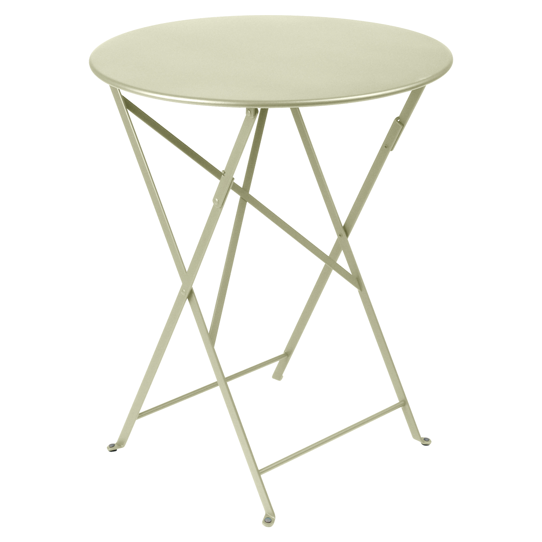 Fermob Bistro tuintafel Ø 60 cm Willow green