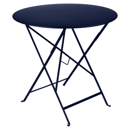 Fermob Bistro tuintafel Ø 77 cm Deep blue