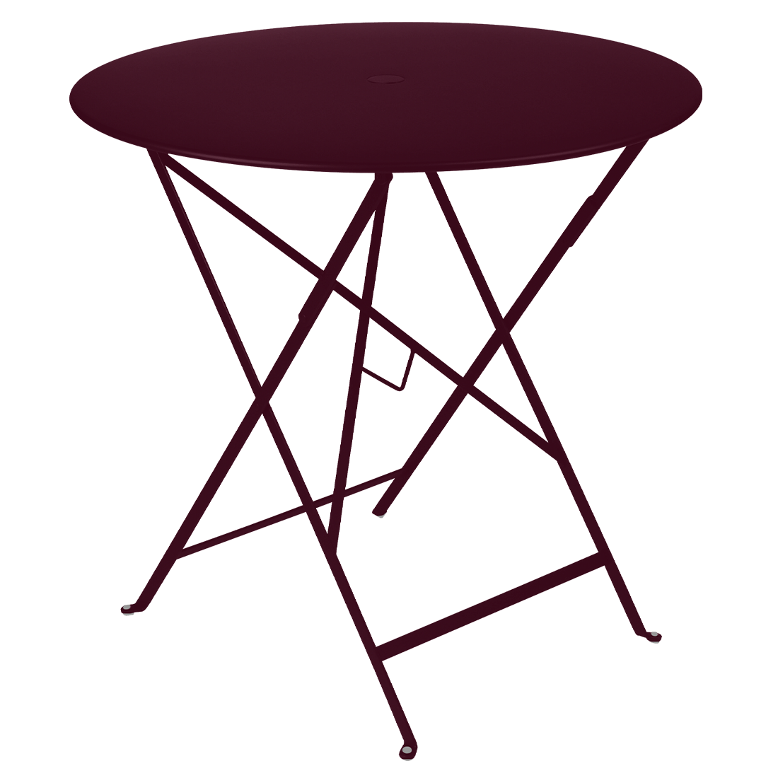 Fermob Bistro tuintafel Ø 77 cm Black cherry