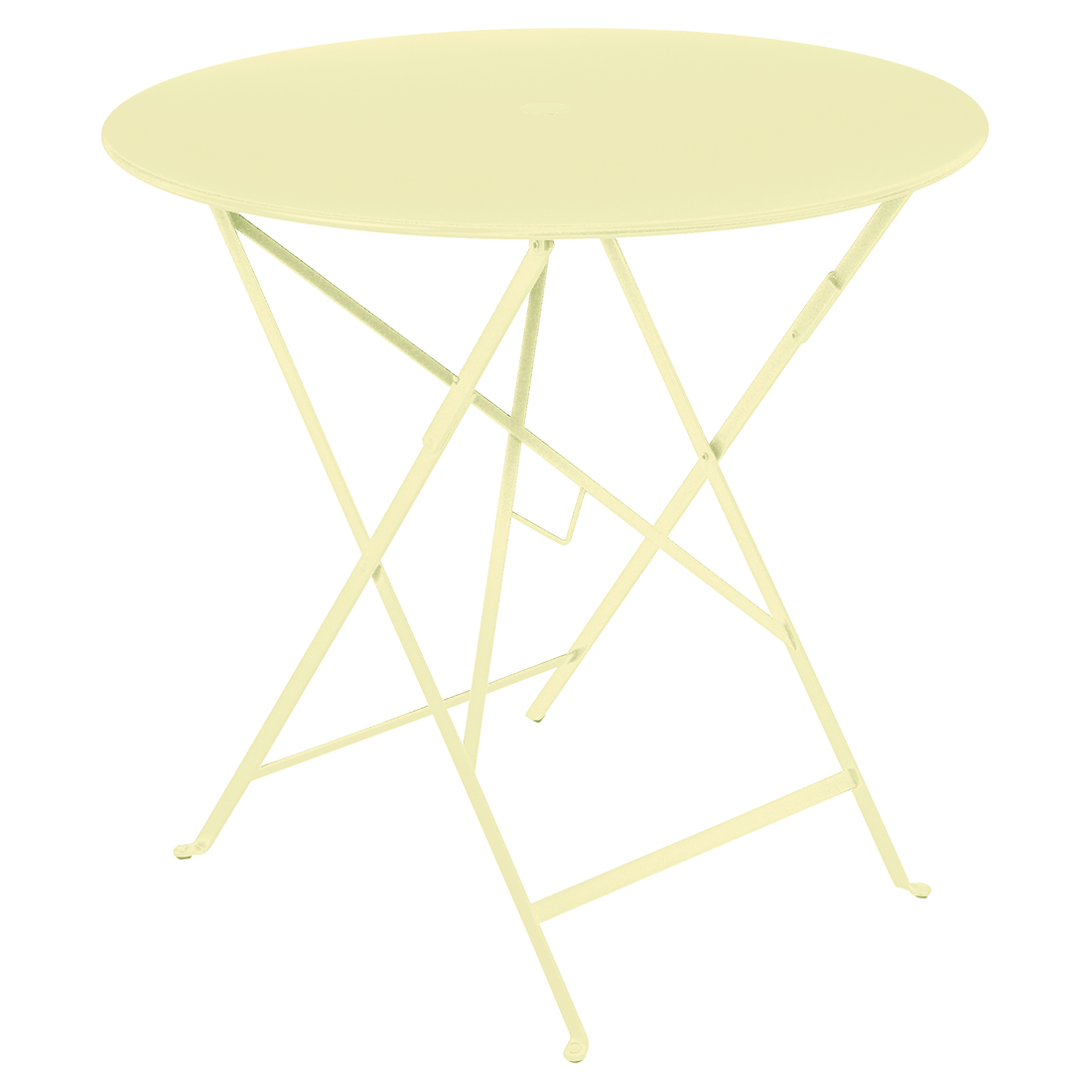 Fermob Bistro tuintafel Ø 77 cm Frosted lemon