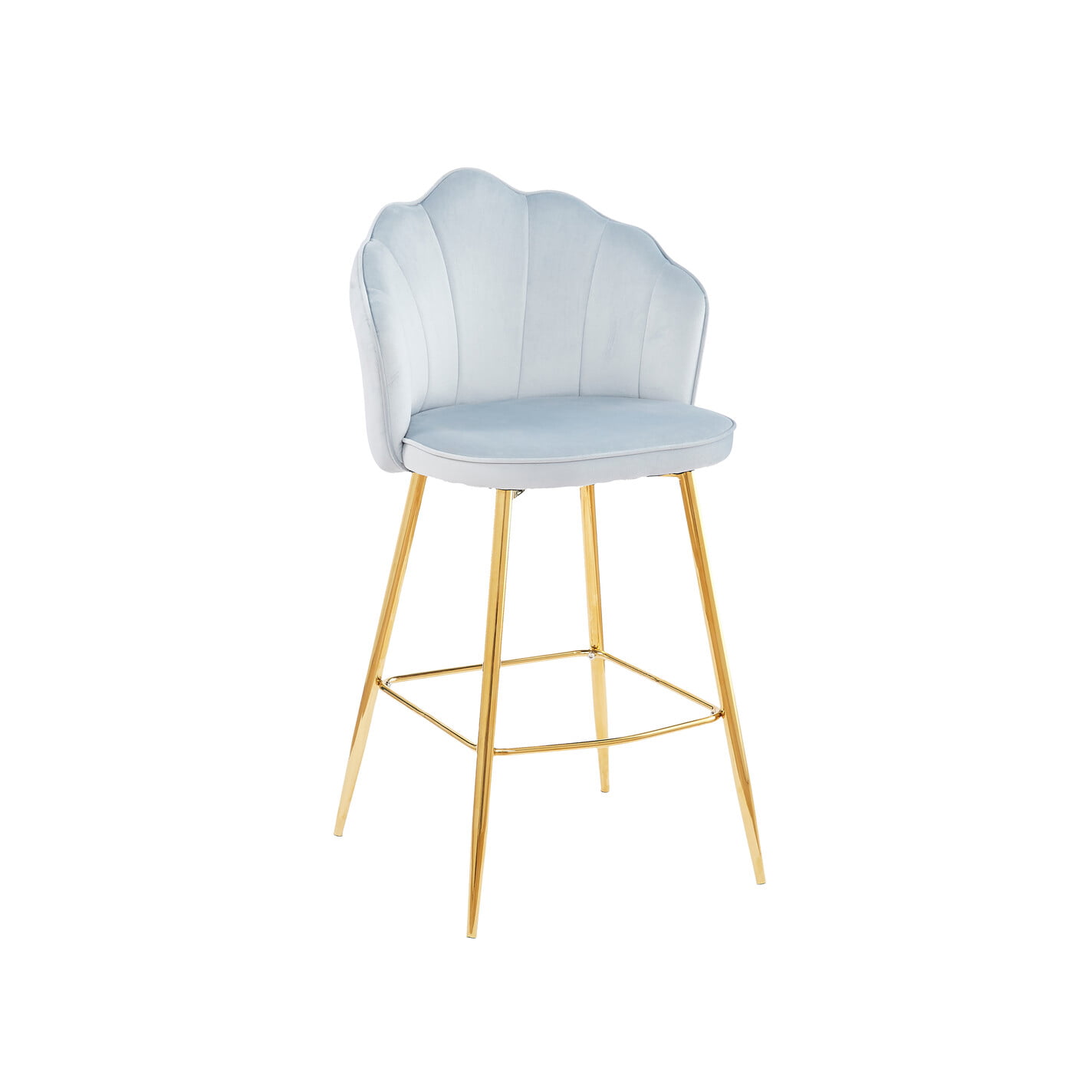 Barkruk Chanelle Lichtgrijs - Set van 2