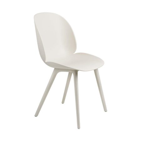 Gubi Beetle eetkamerstoel kunststof Alabaster White