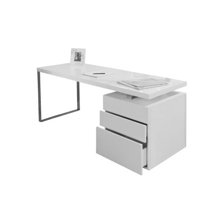 Bureau Javi Wit 160cm