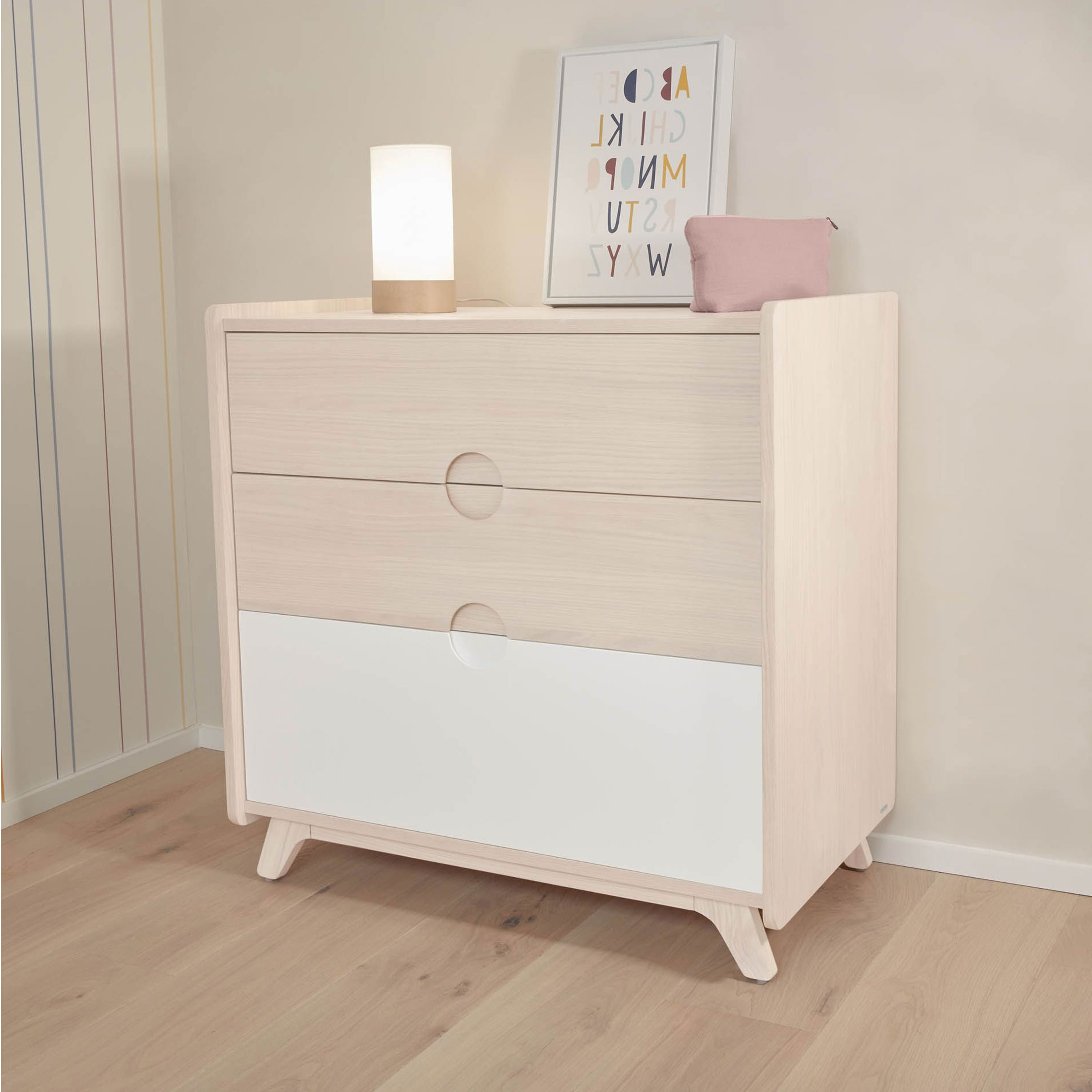 Kave Home Commode 'Nunila' Essenhout, kleur Naturel