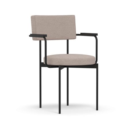 HKliving Dining armstoel Black Upminster
