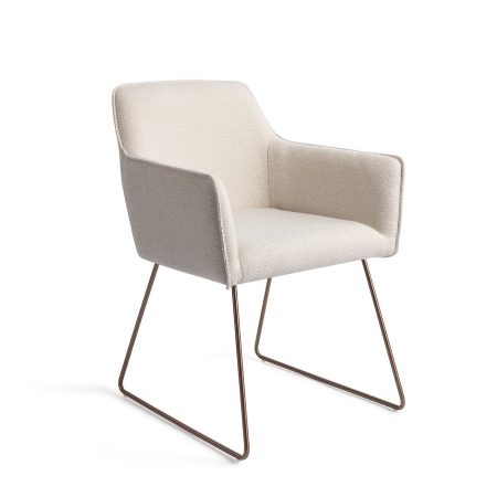 Jesper Home Eetkamerstoel 'Hofu' Slide Rose, kleur Enoki