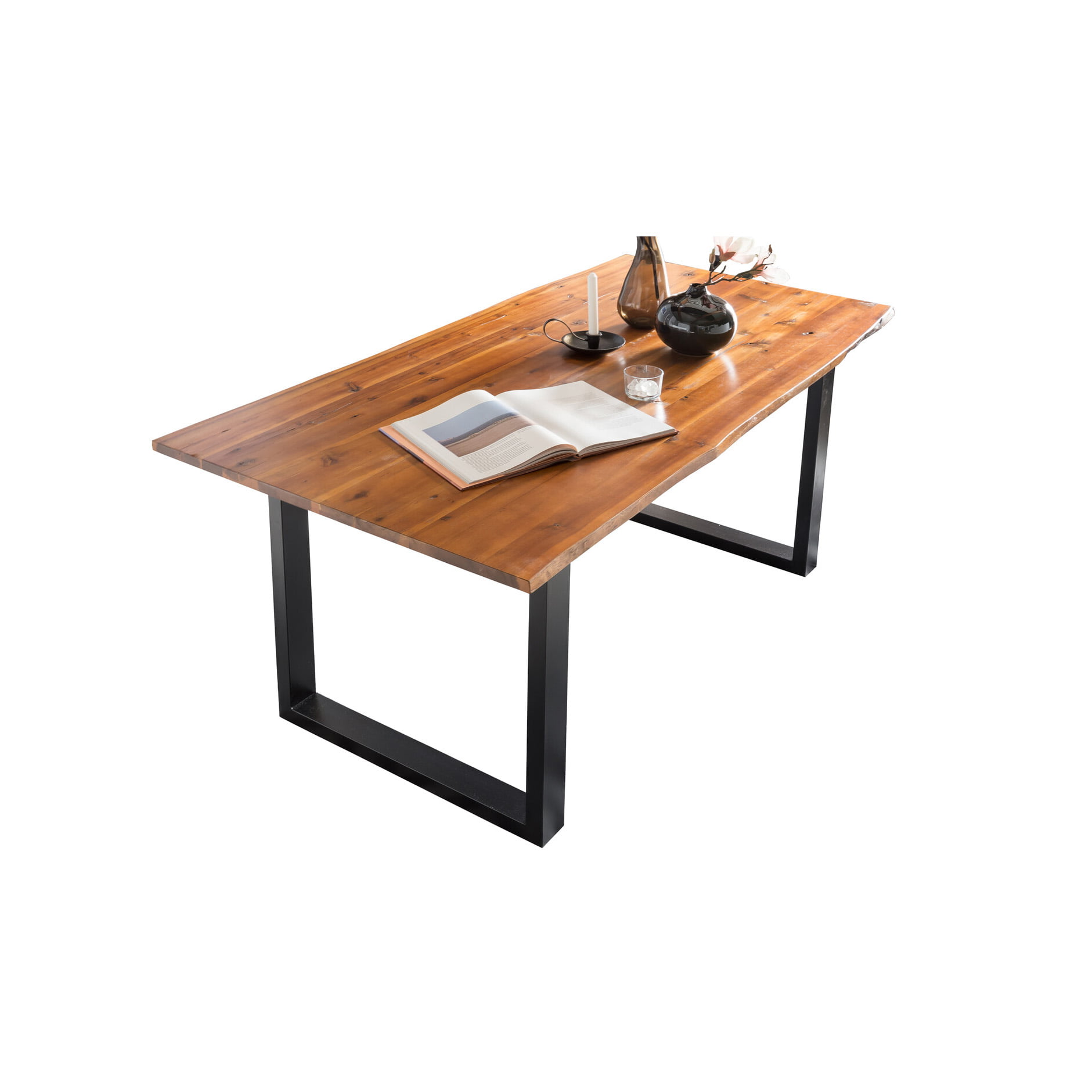 Eettafel Sven Acaciahout 140 cm